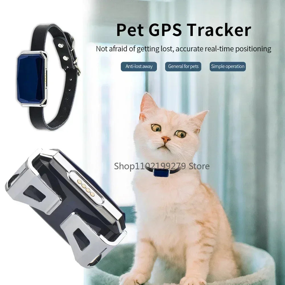 Traceur GPS Animaux G12 - Collier Anti-Perte Étanche Localisateur Intelligent